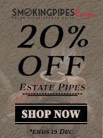 20% Off All Estate Pipes