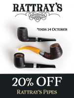 20% Off Rattray's Pipes