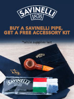 Buy A Savinelli Pipe, Get A Free Accessory Kit