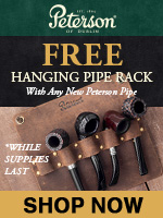 Free Pipe Rack With A New Peterson Pipe