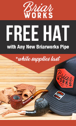 Free BriarWorks Hat with New BriarWorks Pipe