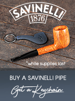 Free Keychain With Any New Savinelli Pipe